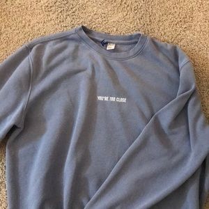 Crewneck sweatshirt